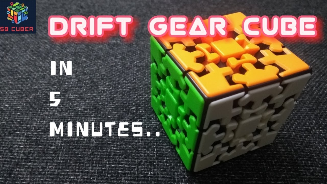 How to solve Drift Gear cube/ Caution Cube | Easy solution.
