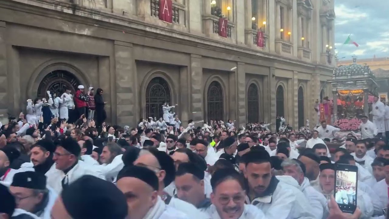 Sant'Agata 4 Febbraio 2025: Salita dei Cappuccini