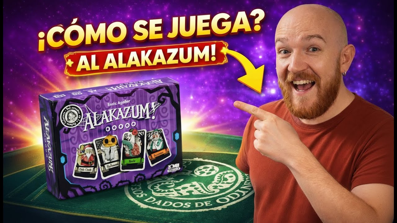 🎩 ALAKAZUM! | CÓMO SE JUEGA + PREPARACIÓN | El party game mágico que sorprende