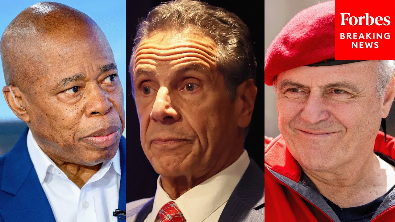 Reporters Grill Eric Adams Over New Poll Showing Him 'Behind Andrew Cuomo And Even Curtis Sliwa'