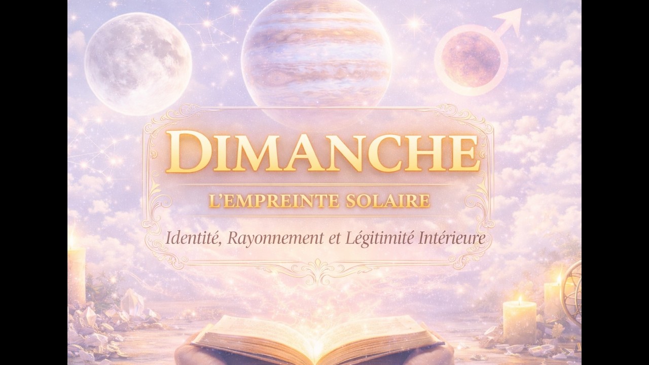 Le jour de naissance : Dimanche - Est tu né pour briller?