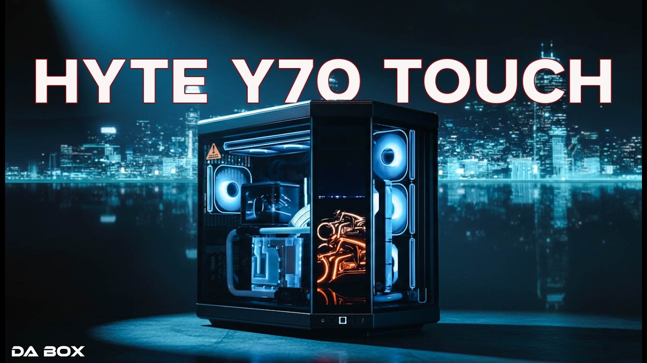 HYTE Y70 TOUCH INFINITE (BLACK) - 9950X3D+RTX5090 in 