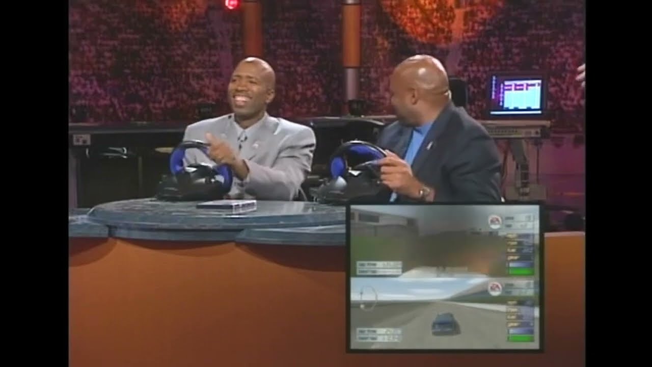 Ernie Johnson & Kenny Smith Go Racing