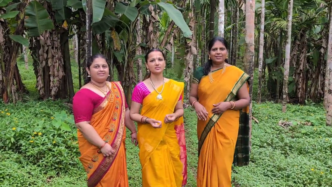 ಹಚ್ಚೇವು ಕನ್ನಡದ ದೀಪ #hachhevu kannada deepa #viral video #friends #support#bhavageete 