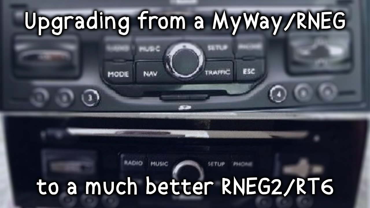 Upgrading from a MyWay/RNEG radio to a much better RNEG2/RT6 unit | Citroen C5 X7