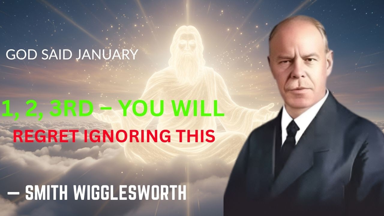 God Said January 1, 2, 3rd — You Will Regret Ignoring This Smith Wigglessworth Speech