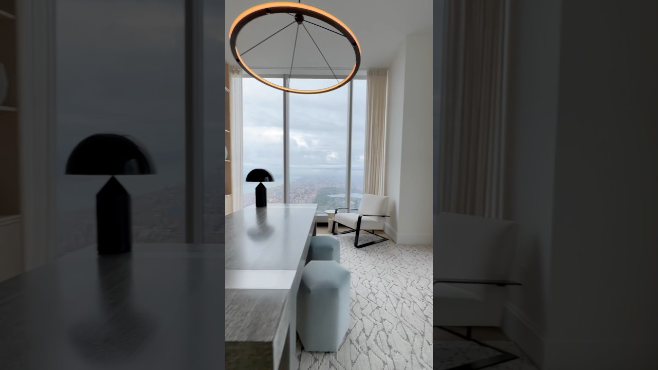 Your 114th Floor NYC Apartment Home Office View!