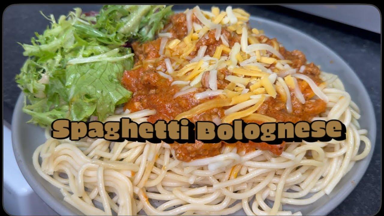 Spaghetti Bolognese ￼🍝