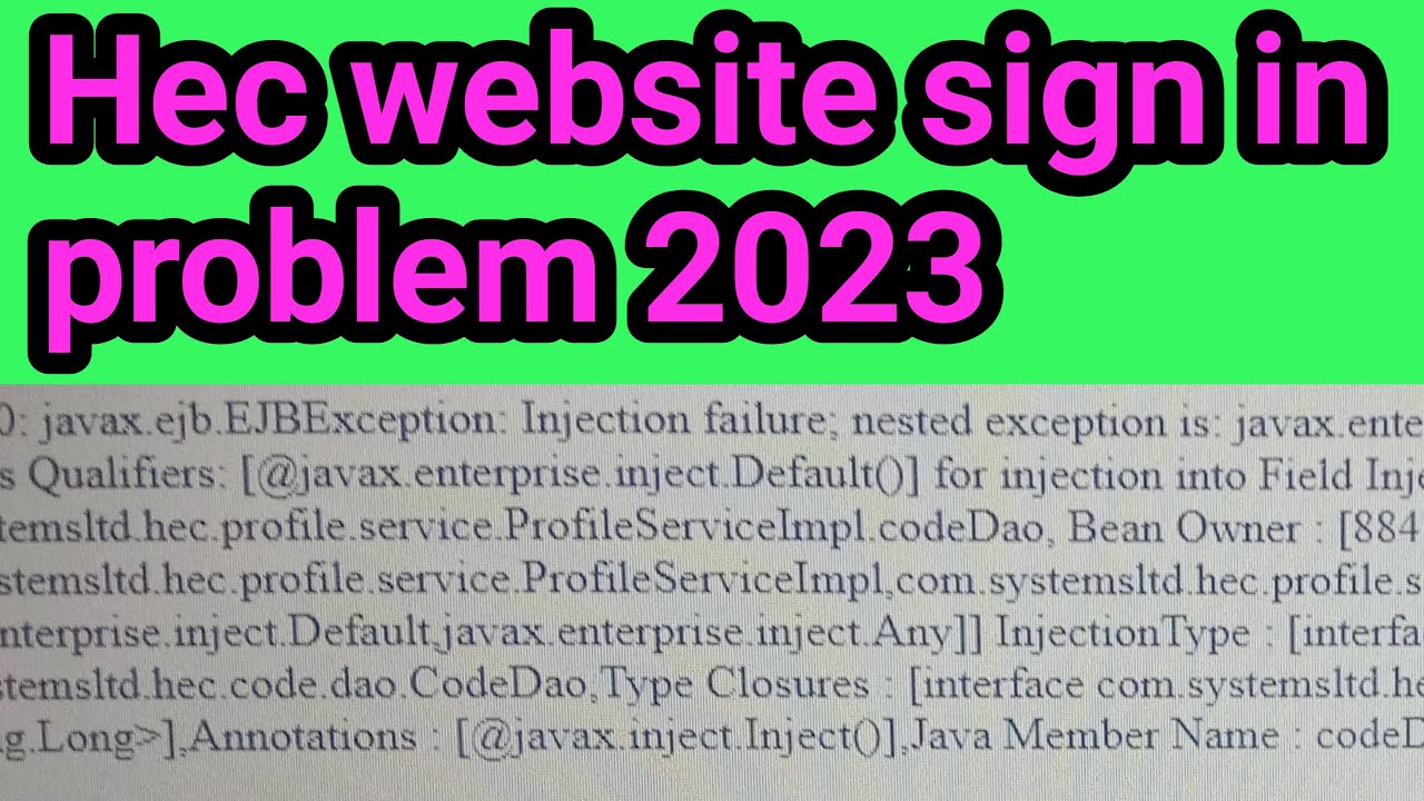 Hec undergraduate scholarship sign in problem 2023