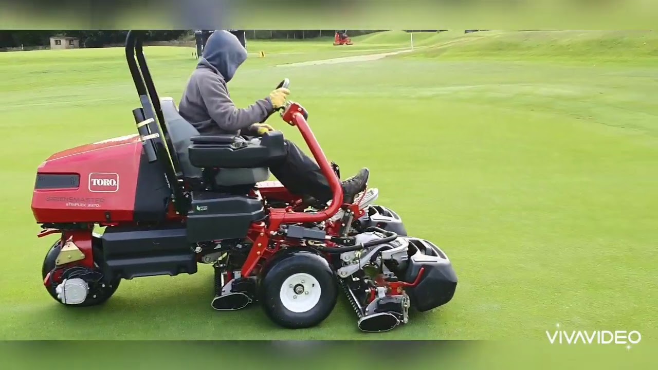 TORO 3370 eflex greens mower