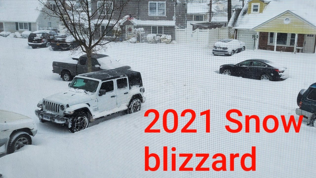 Snow blizzard 2021
