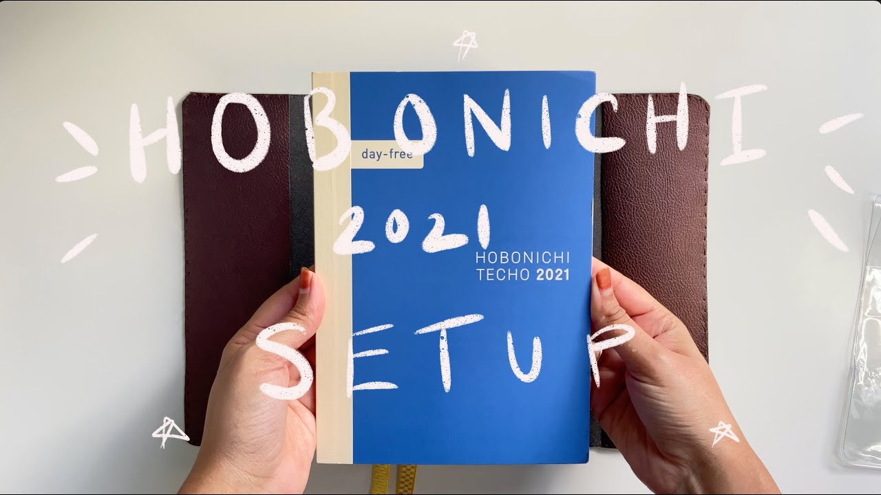 2021 Bullet Journal Setup - Hobonichi Day Free