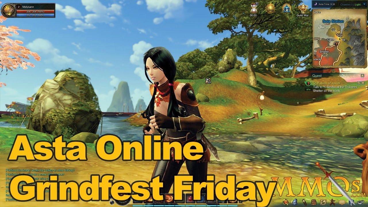 Asta Online Gameplay Grindfest Friday - MMOs.com