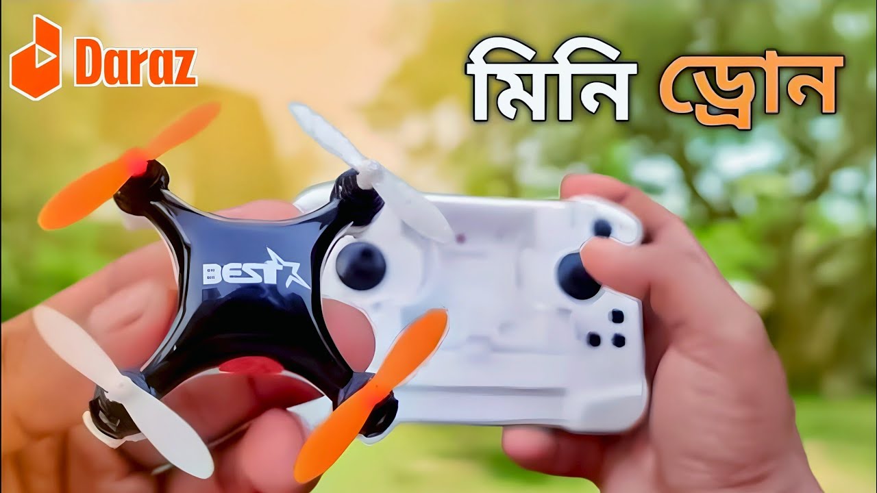 🇧🇩 ছোট মরিচ 🔥 । Aerobat 4 Axis quadcopter Mini drone ll GLB Electronics
