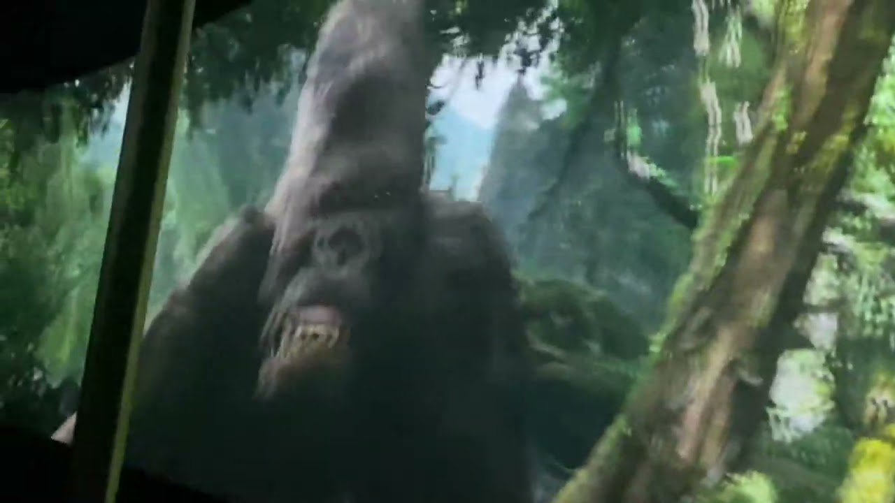 King Kong 360 3d (extended version) universal studios Hollywood