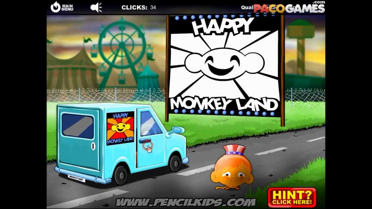 Monkey Go Happy 6 - walkthrough