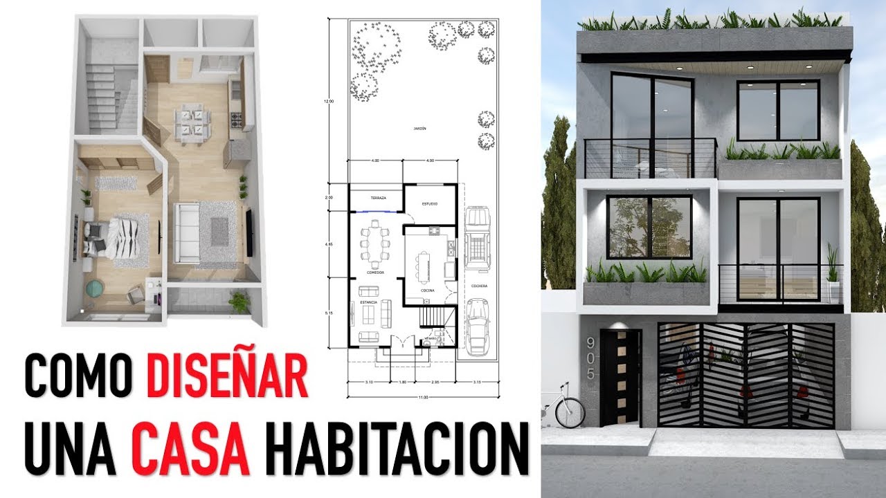 ASI ES COMO DISEÑO UNA CASA ** Proceso - Tips - Ejemplos ** - ARTOSKETCH