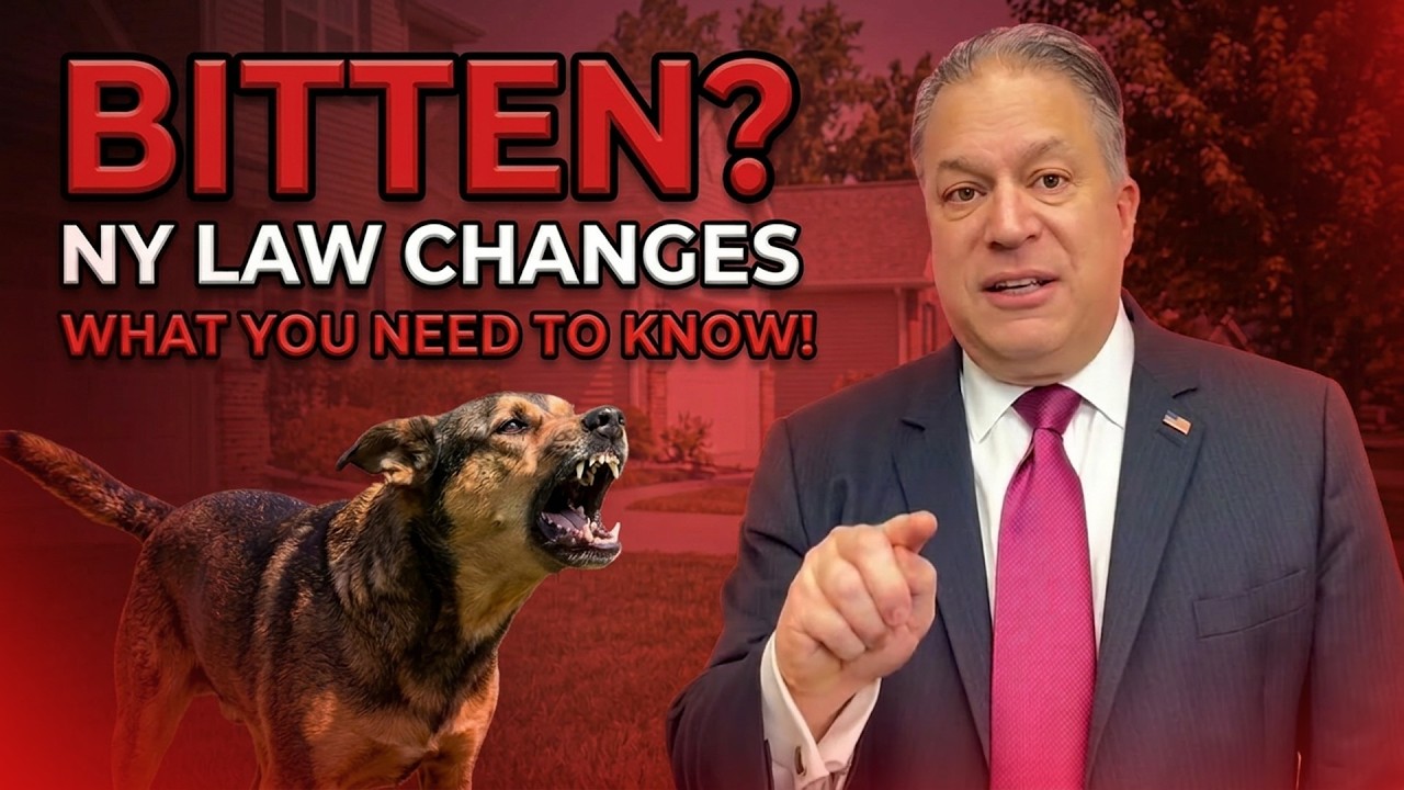 Bitten by a Dog in NY? The Law Just Changed in Your Favor