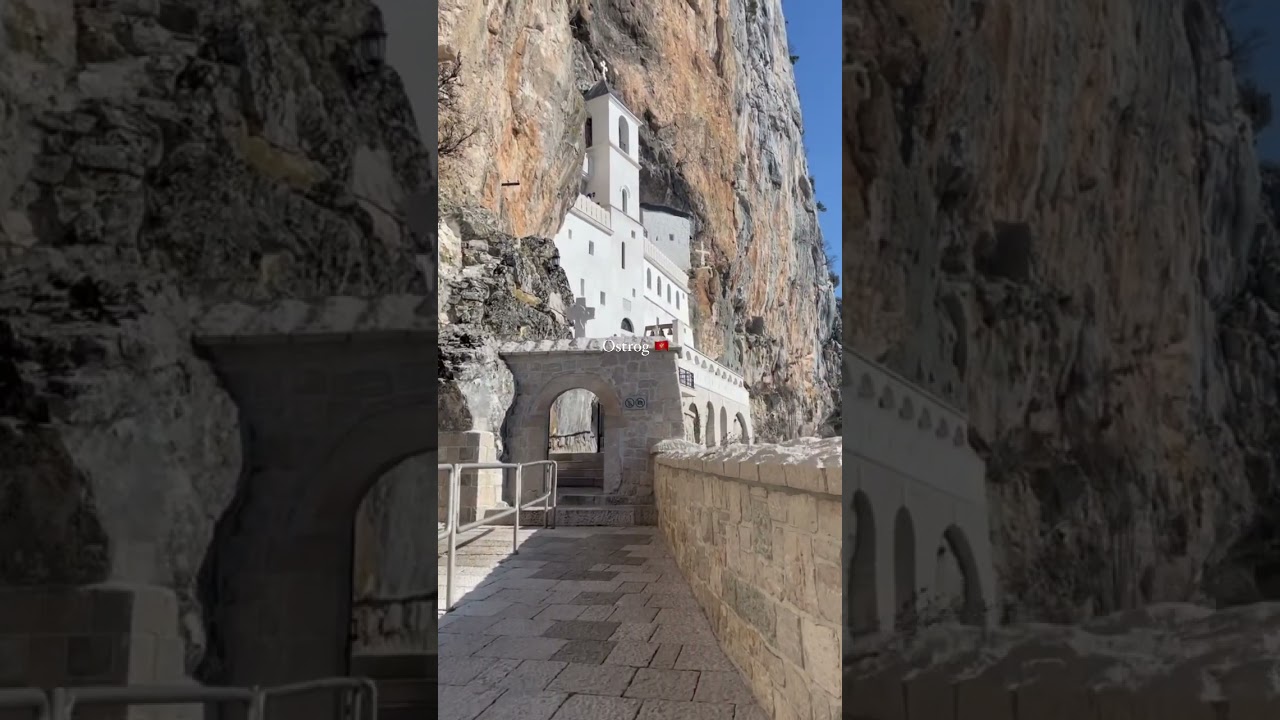 Ostrog Monastery 🇲🇪 (for more info on Montenegro check out @ng_zee on Instagram)i