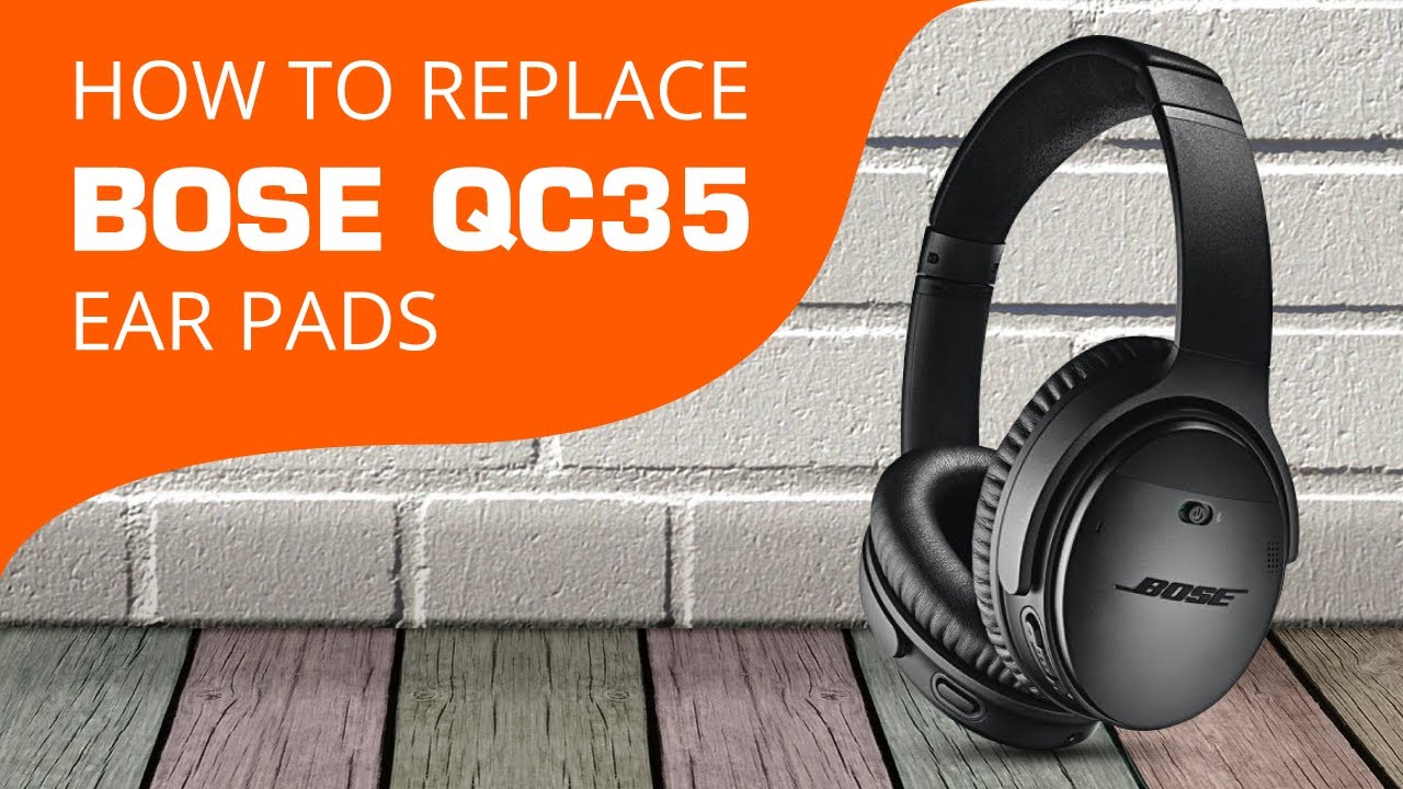 Как заменить амбушюры Bose QC35 (i и ii)