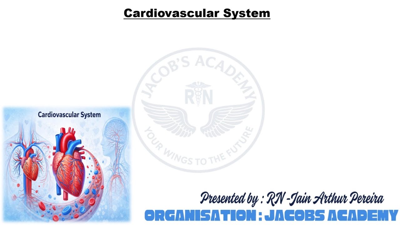 Cardiovascular System Explained Simply for Nursing Students | Heart, Blood Circulation & Disorders