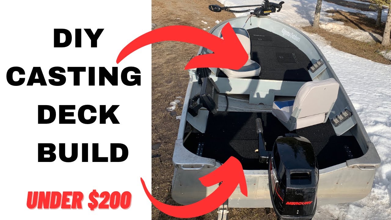 Aluminum Boat CASTING DECK Build | How to Build Under $200 Ep. 3