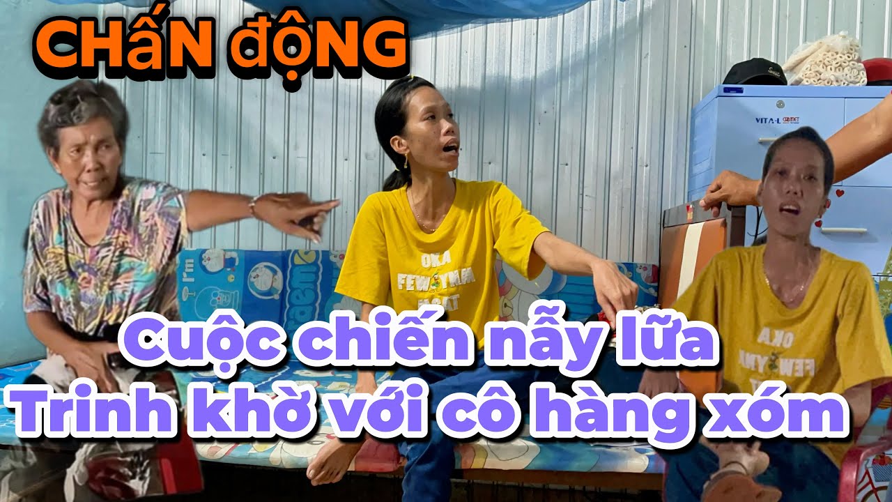 Trinh khờ quyết chiến với c&ocirc; h&agrave;ng x&oacute;m v&igrave; 150k tiền điện s&agrave;i chung 