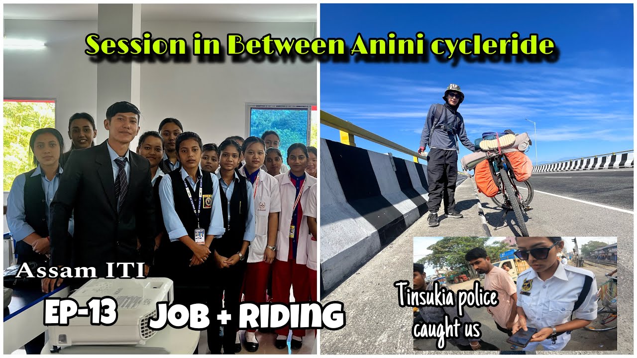 Tinsukia Police Caught Us //Session in Between Anini Ride #tinsukia #cycleride #mpc #dailyvlogs