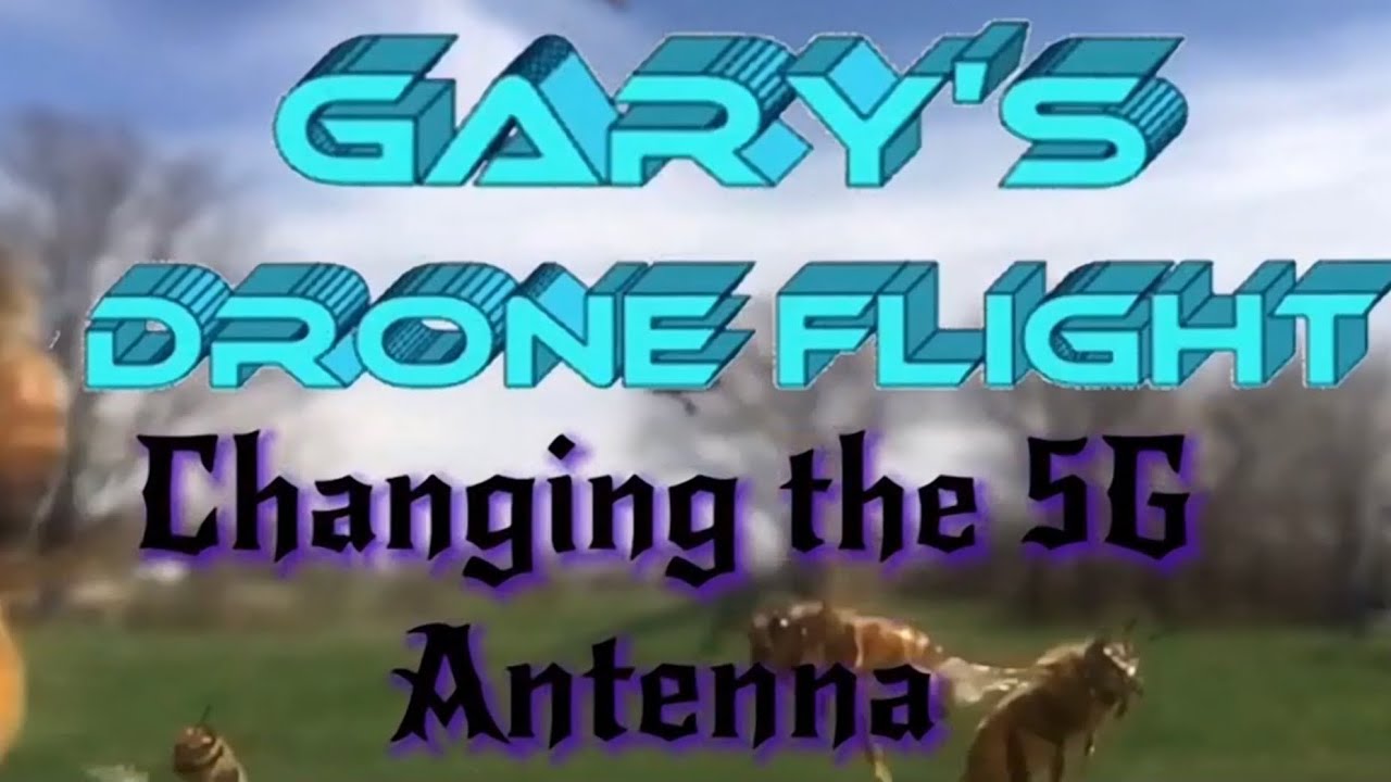 SJRC F11 5G FPV drone antenna upgrade.