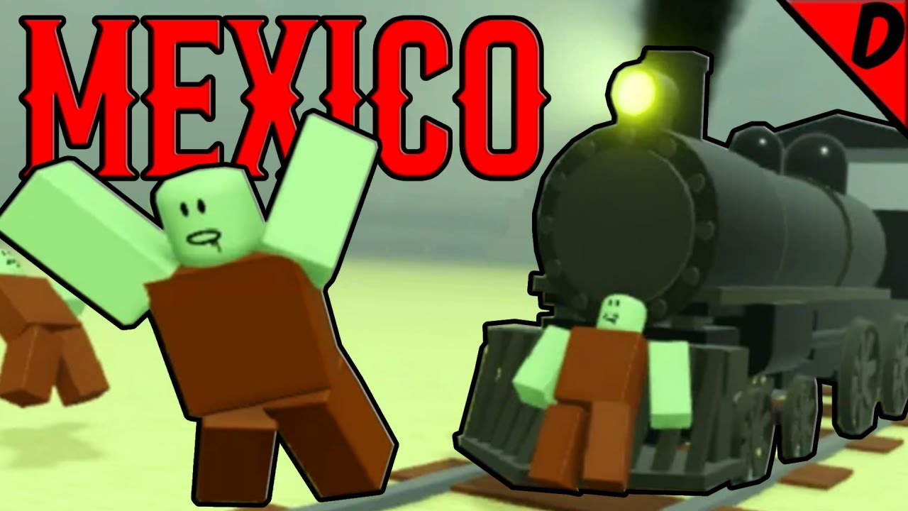 LLEGAMOS A MEXICO EN RIELES MUERTOS (ROBLOX)