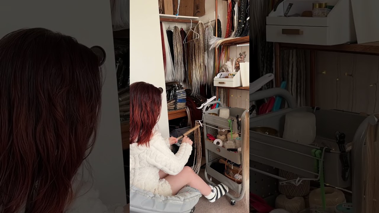 How to make SE synthetic dreadlocks. #bohohair #bohohairstyle #sedreads #dreads #dreadlocks #locs