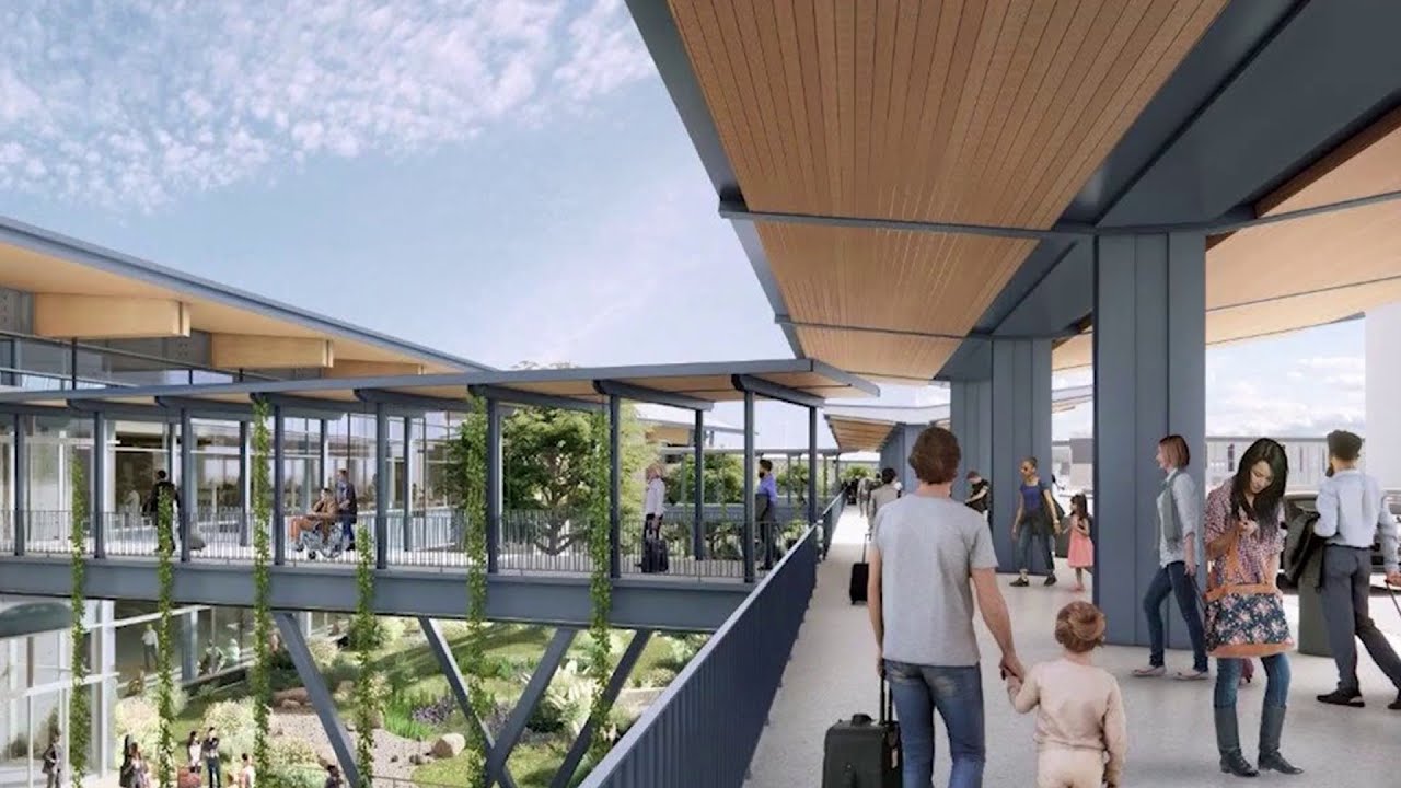 Construction continues on new terminal at San Antonio International Airport