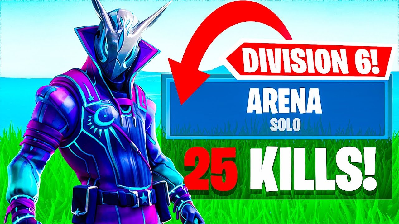 I Got 25 Elims in Division 6 Fortnite Arena...