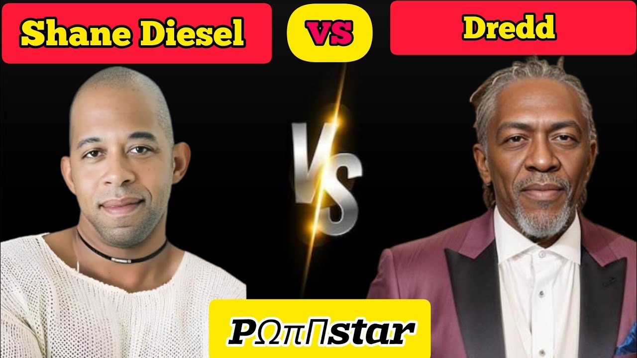 Comparison between two famous actors Shane Diesel and Dredd | Shane Diesel vs Dredd