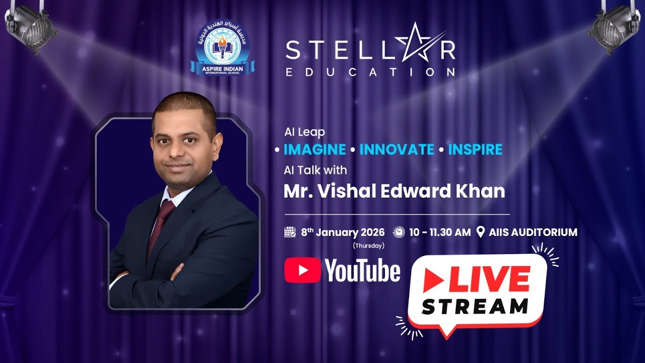 Stellar Talks 2026 | AI Leap: Imagine • Innovate • Inspire - Aspire Indian International School