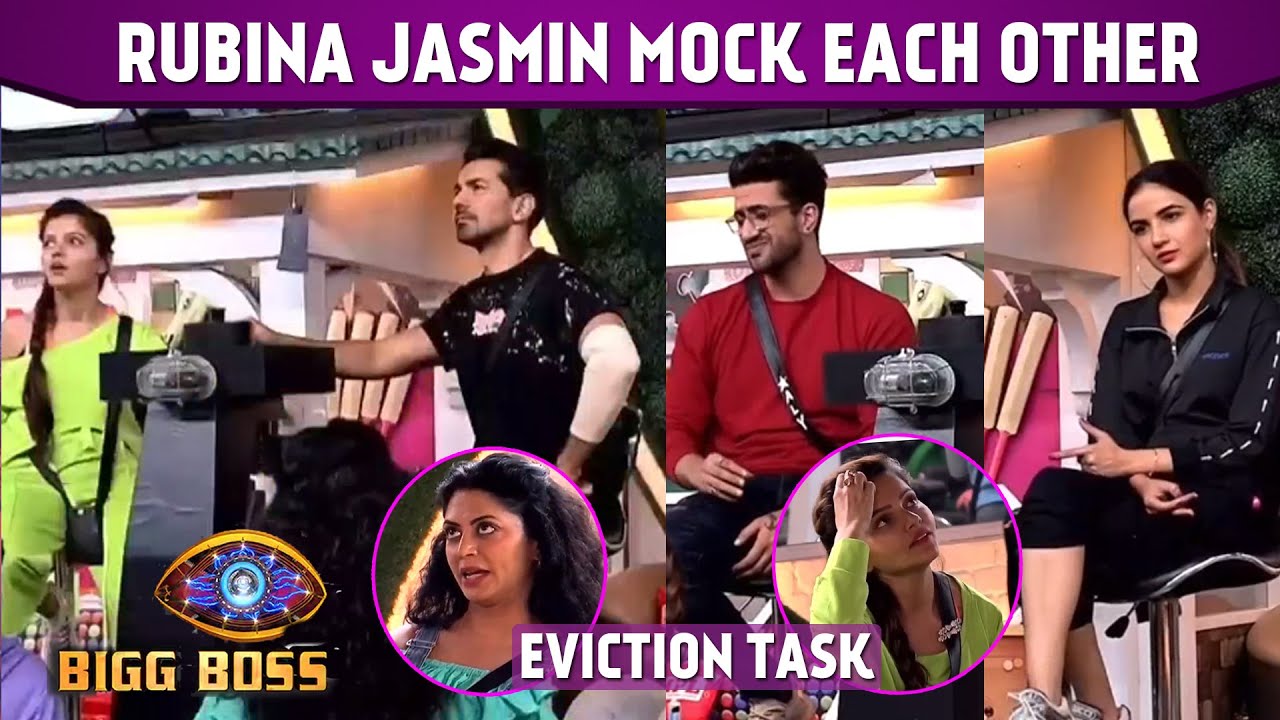 Bigg Boss 14 Finale Week Eviction Task:  Rubina - Abhinav & Jasmin - Aly Mocked During  Q&A Session