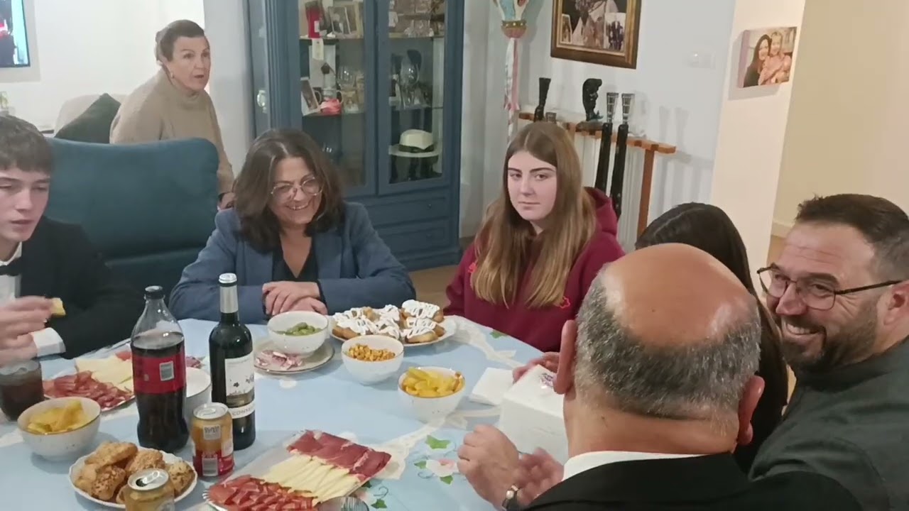 Visita de las Punchas a las Casas de los mayordomos, clavarios, y antiguos 5 mayordomos 