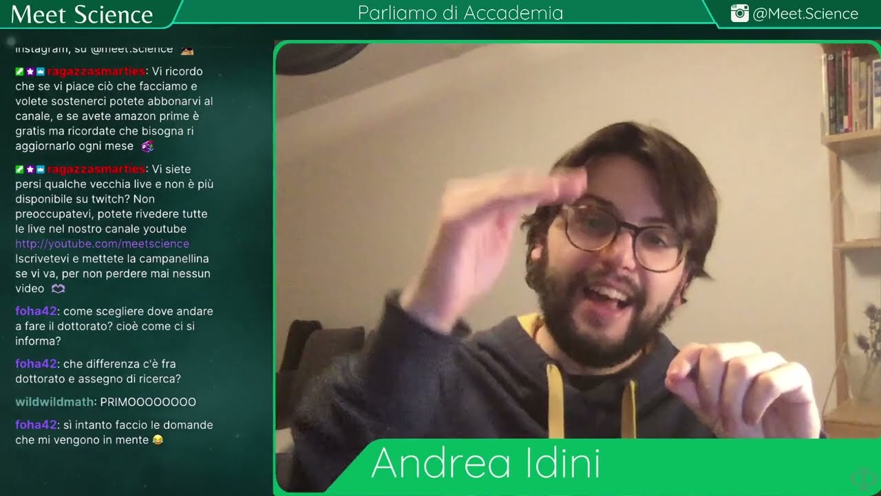La Carriera Accademica secondo Andrea Idini