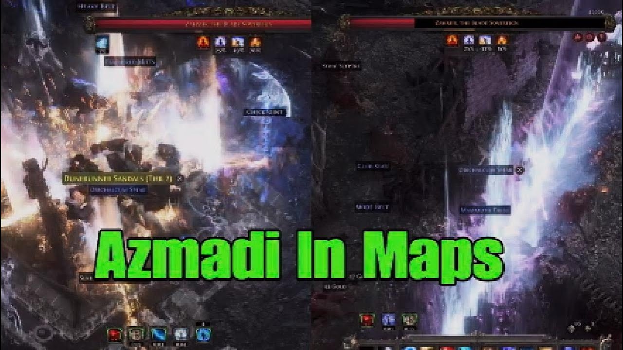 Path of Exile 2 Deadly Map Boss Azmadi in a Random Map Danger in the Wilds Demonstration