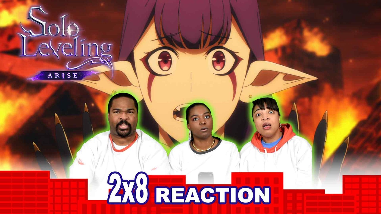 Solo Leveling 2x8 BOSS BATTLEEE! Looking Up Was Tiring Me Out! - GROUP REACTION!!!