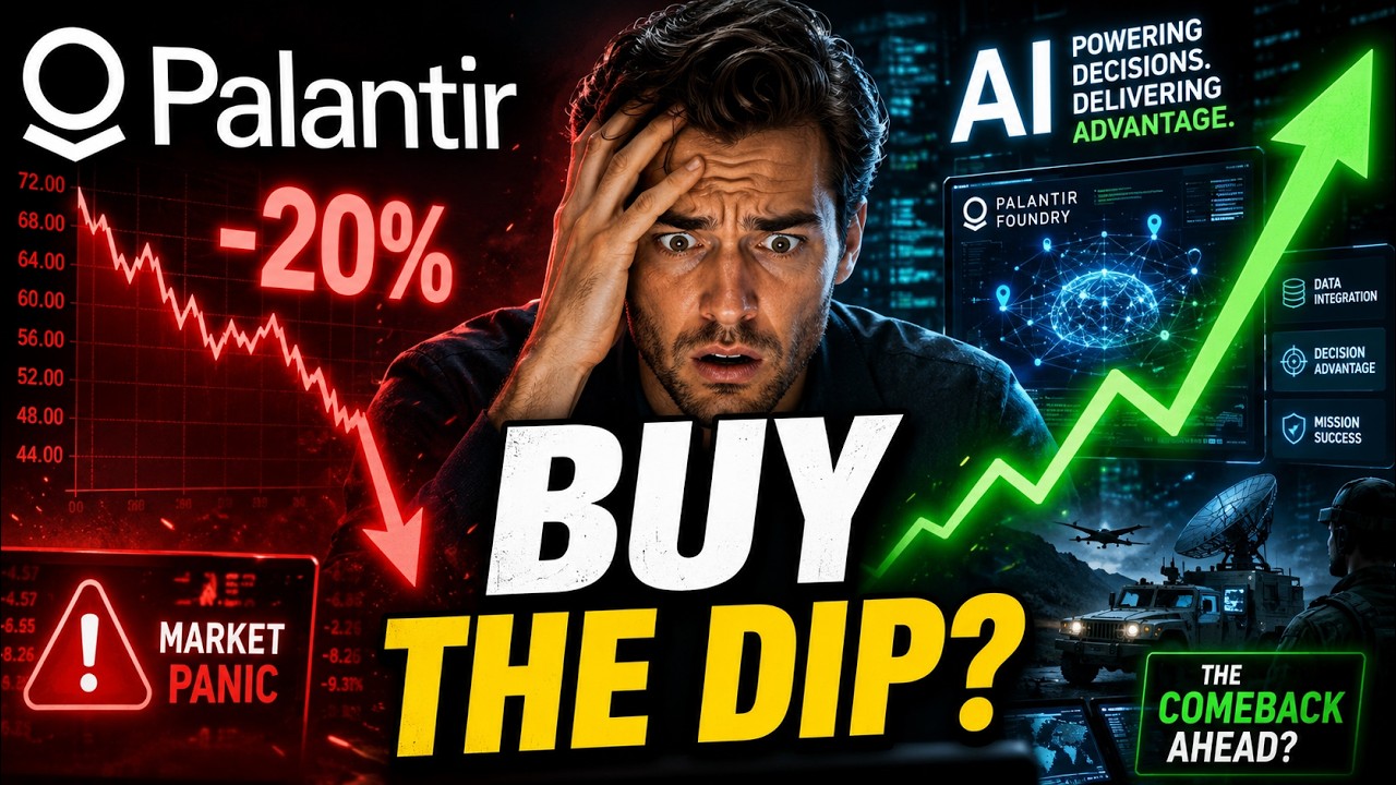 Акции Palantir (PLTR) упали на 20% &mdash; стоит ли покупать на этом спаде?