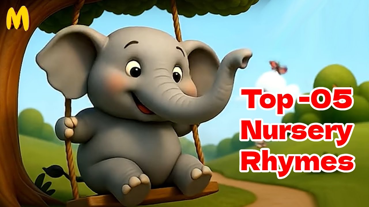 Top 5 Hindi Nursery Rhymes For Kids | Hindi Kavita | Manju Nursery Rhymes | Top Hindi Poems