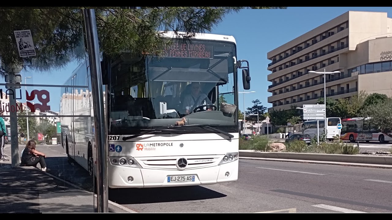 [Pays d'Aix Mobilité] Mercedes Intouro bluetec 6 sur la ligne 270 destination Les Pennes Mirabeau