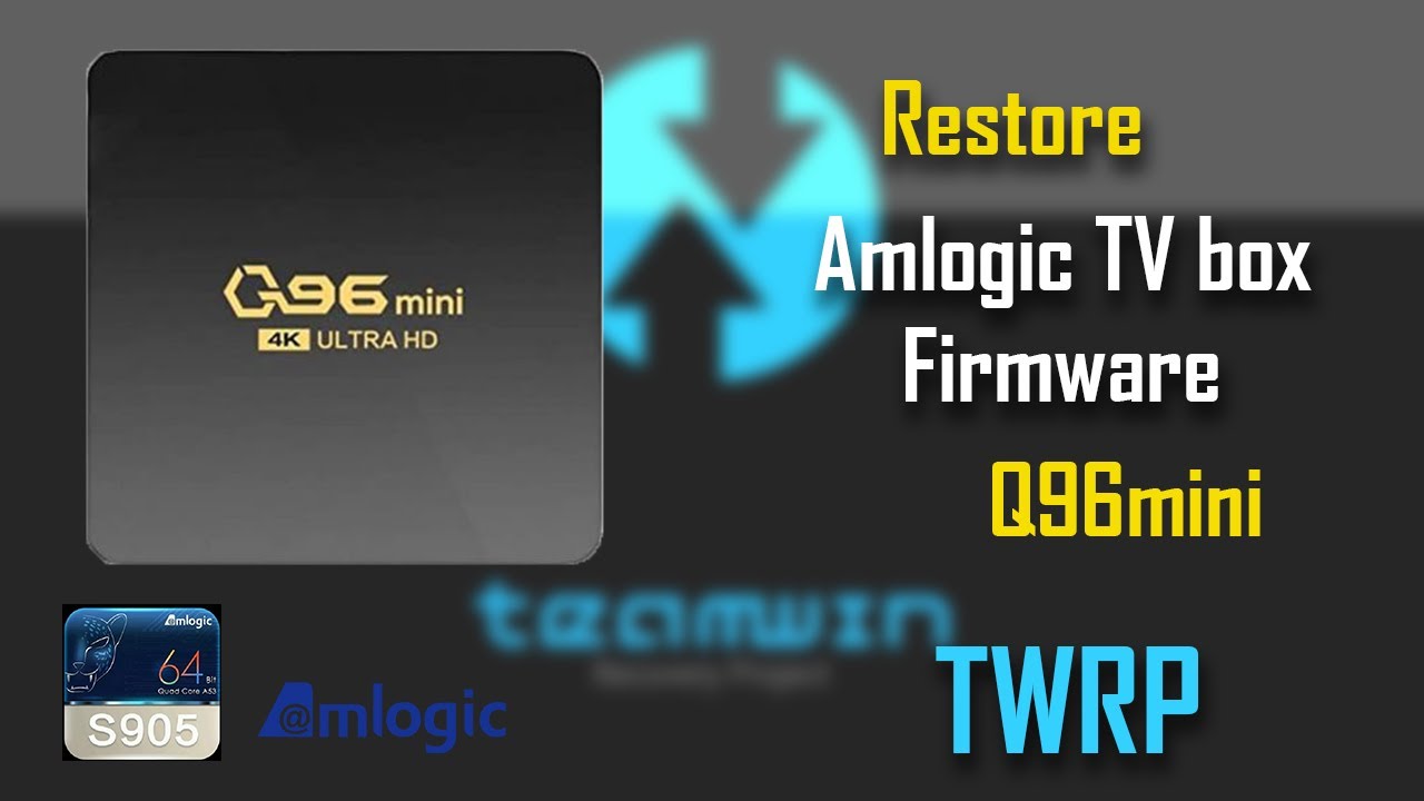 Q96mini - Восстановление прошивки с помощью TWRP