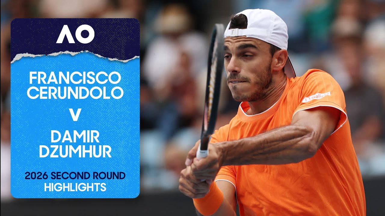 Francisco Cerundolo v Damir Dzumhur Highlights | Australian Open 2026 Second Round