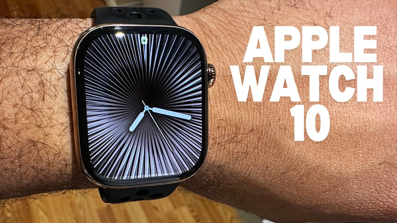 Apple Watch Series 10 | Gold Titanium 46mm Unboxing
