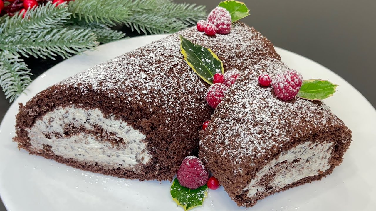 САМАЯ ЛУЧШАЯ РОЖДЕСТВЕНСКАЯ СЛАДОСТЬ 🎄 В МИРЕ! РОЖДЕСТВЕНСКИЙ хобот Быстрый и простой рецепт 🤩