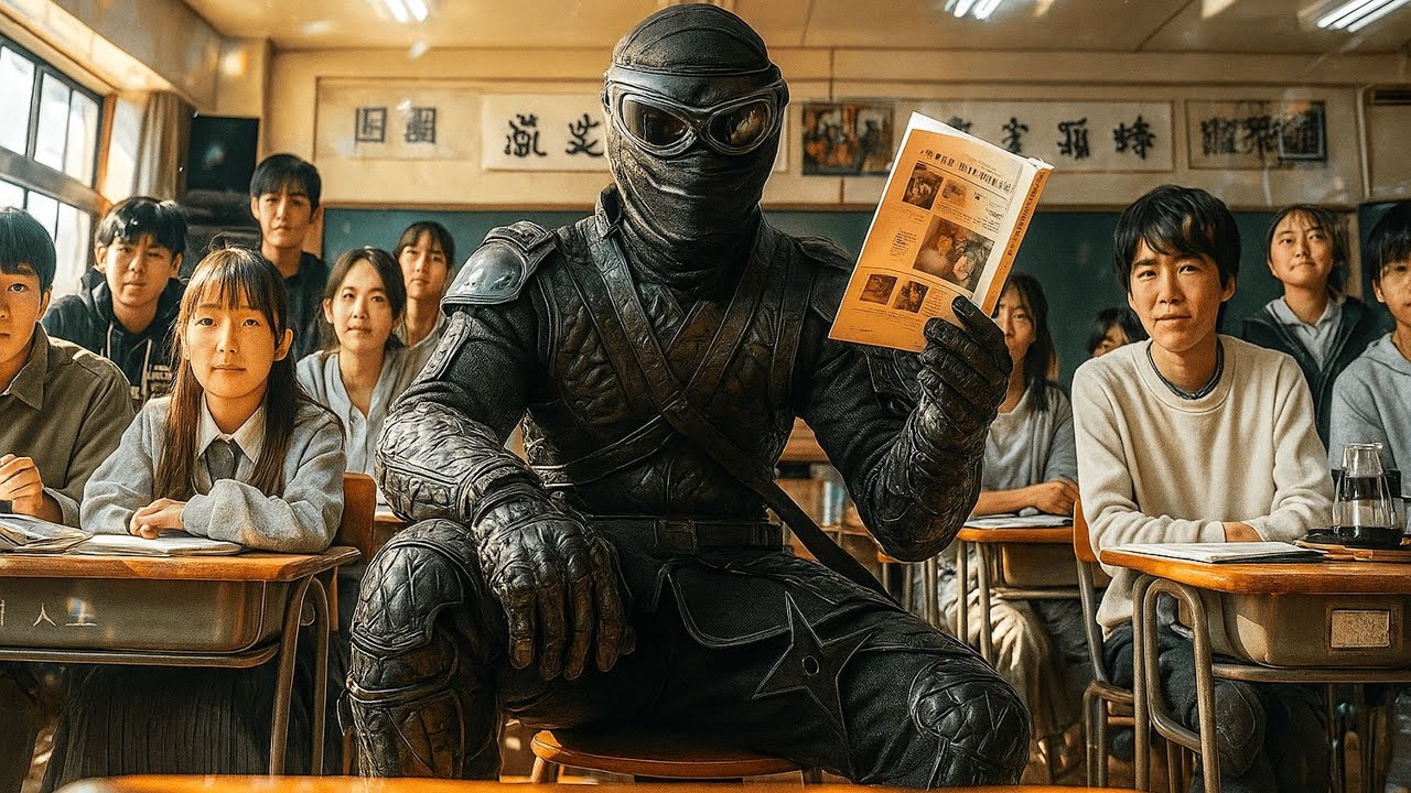NINJA DE ELITE FINGE SER ALUNO DE UMA ESCOLA PARA DESTRUIR UMA ORGANIZA&Ccedil;&Atilde;O CRIMINOSA