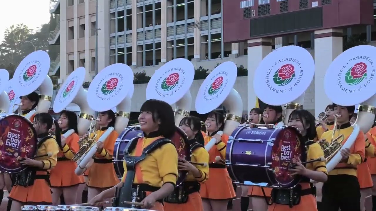 2025 Pasadena Bandfest / Parade / Kyoto Tachibana SHS Band