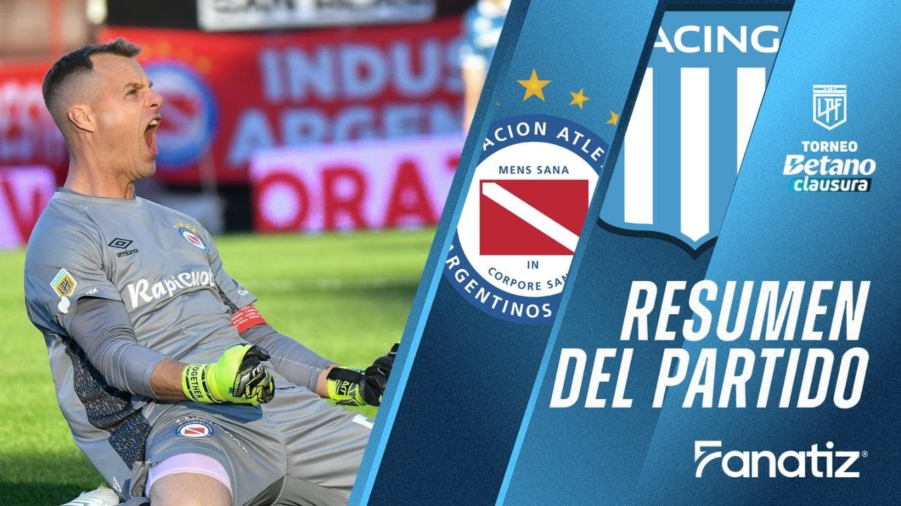 Argentinos Juniors 4 vs 1 Racing Club - Resumen del Partido | #torneoclausura2025